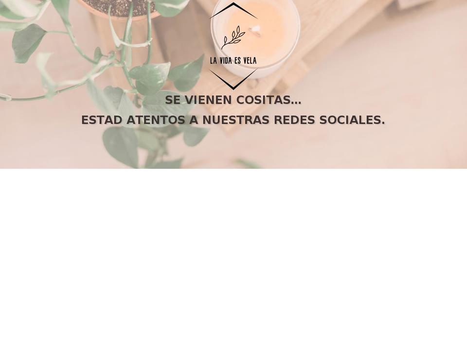 lavidaesvela.com shopify website screenshot