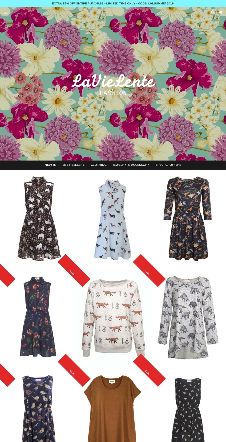 lavielente.ca shopify website screenshot