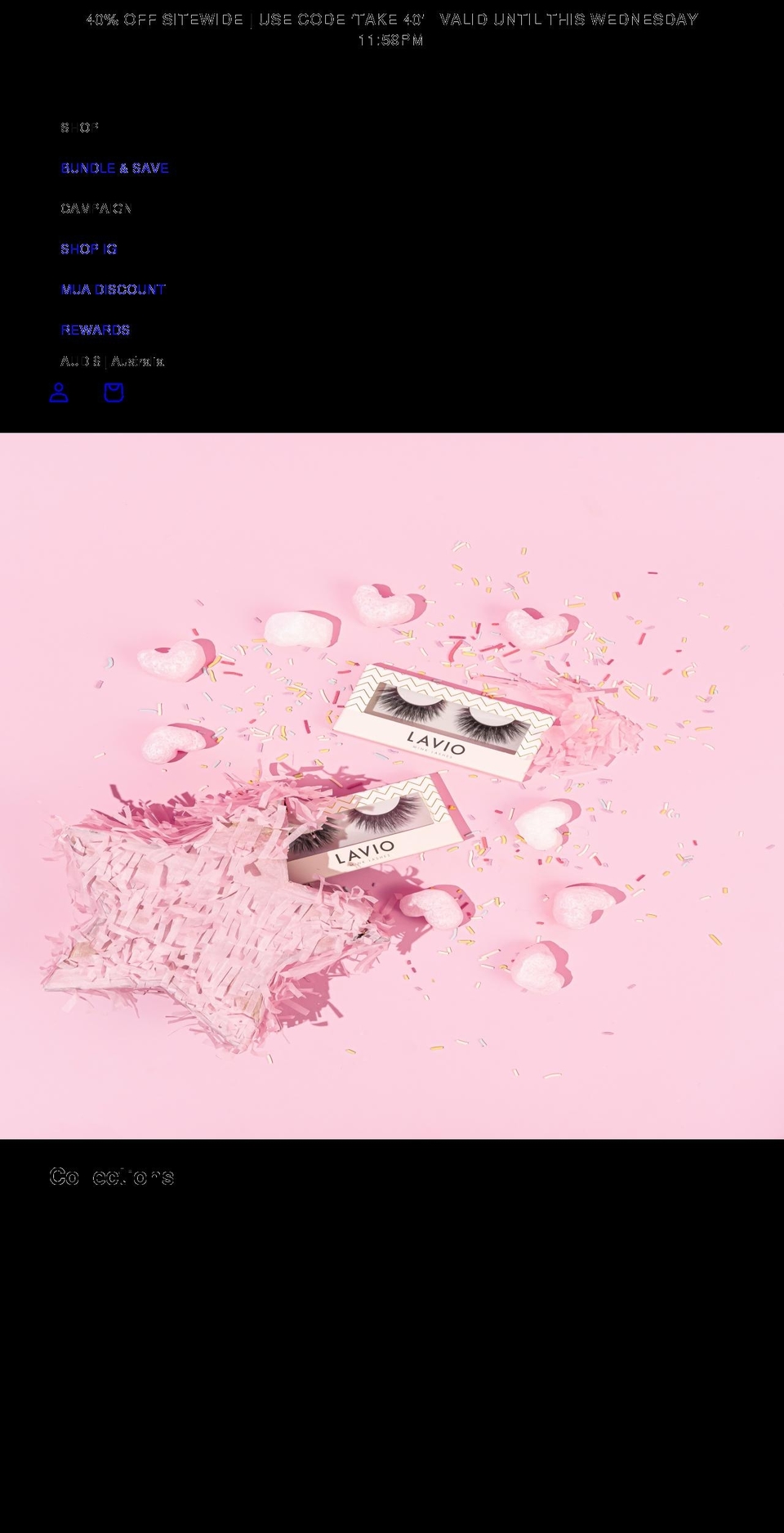 lavio.com.au shopify website screenshot