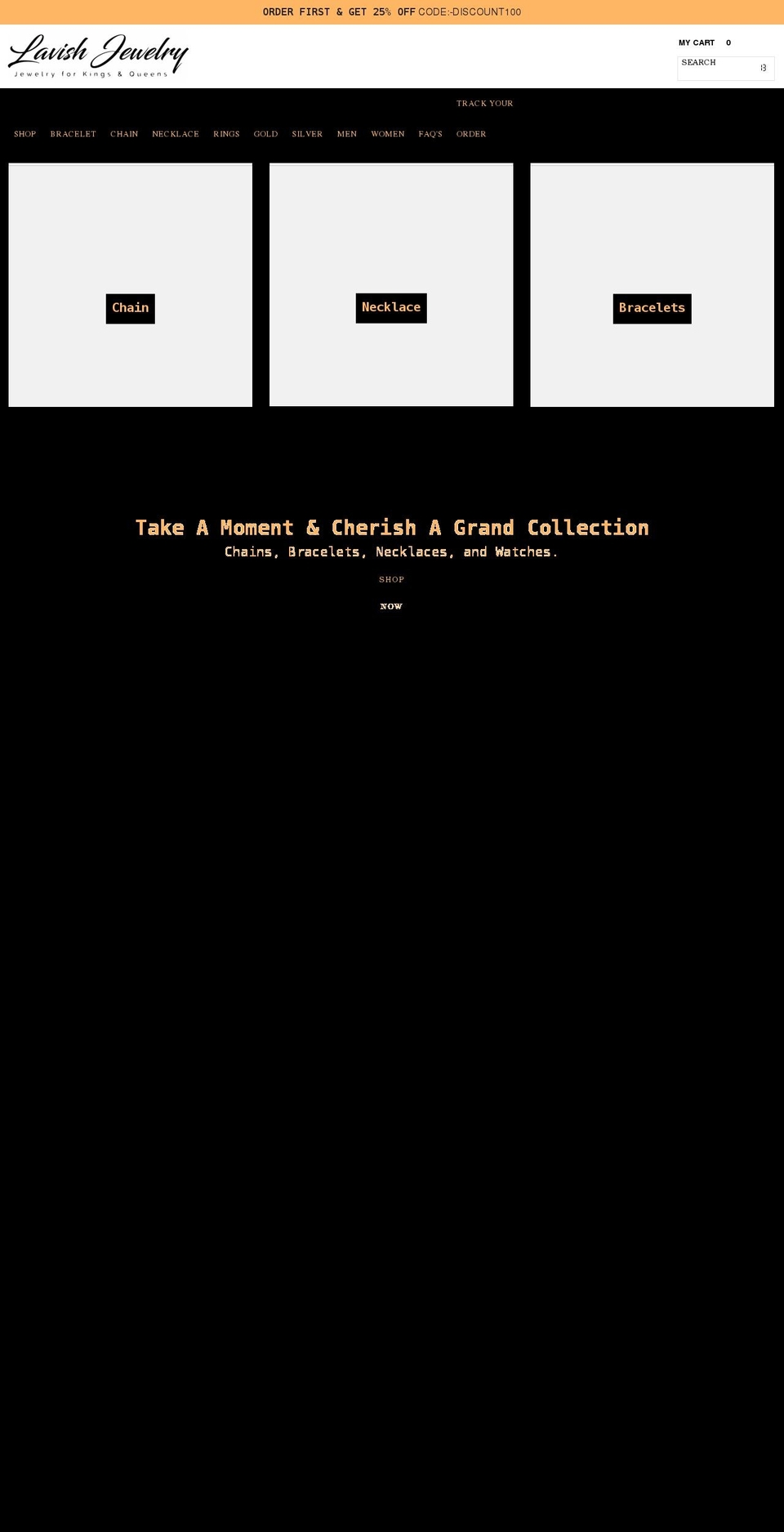 lavishjewlsco.com shopify website screenshot