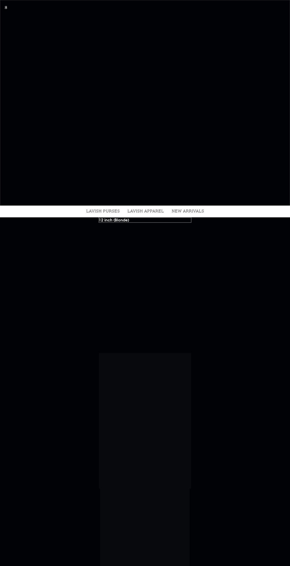 lavishkss.com shopify website screenshot