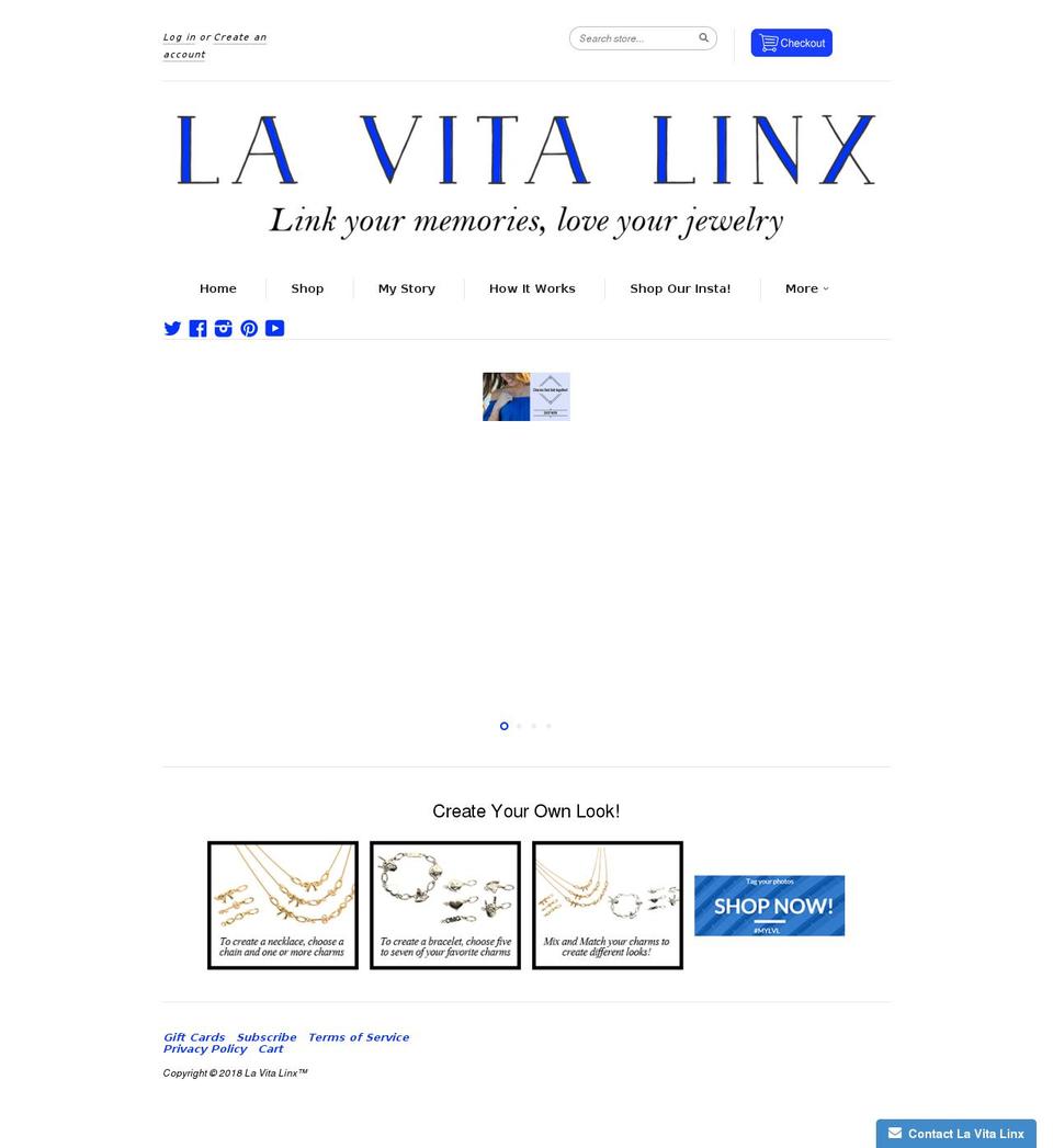 Copy of New Standard Shopify theme site example lavitalinks.com