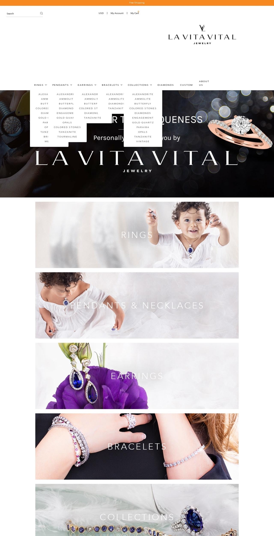 lavitavital.com shopify website screenshot