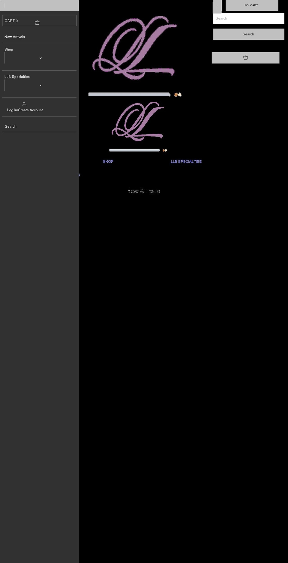 lavlb.com — Shopify storefront screenshot