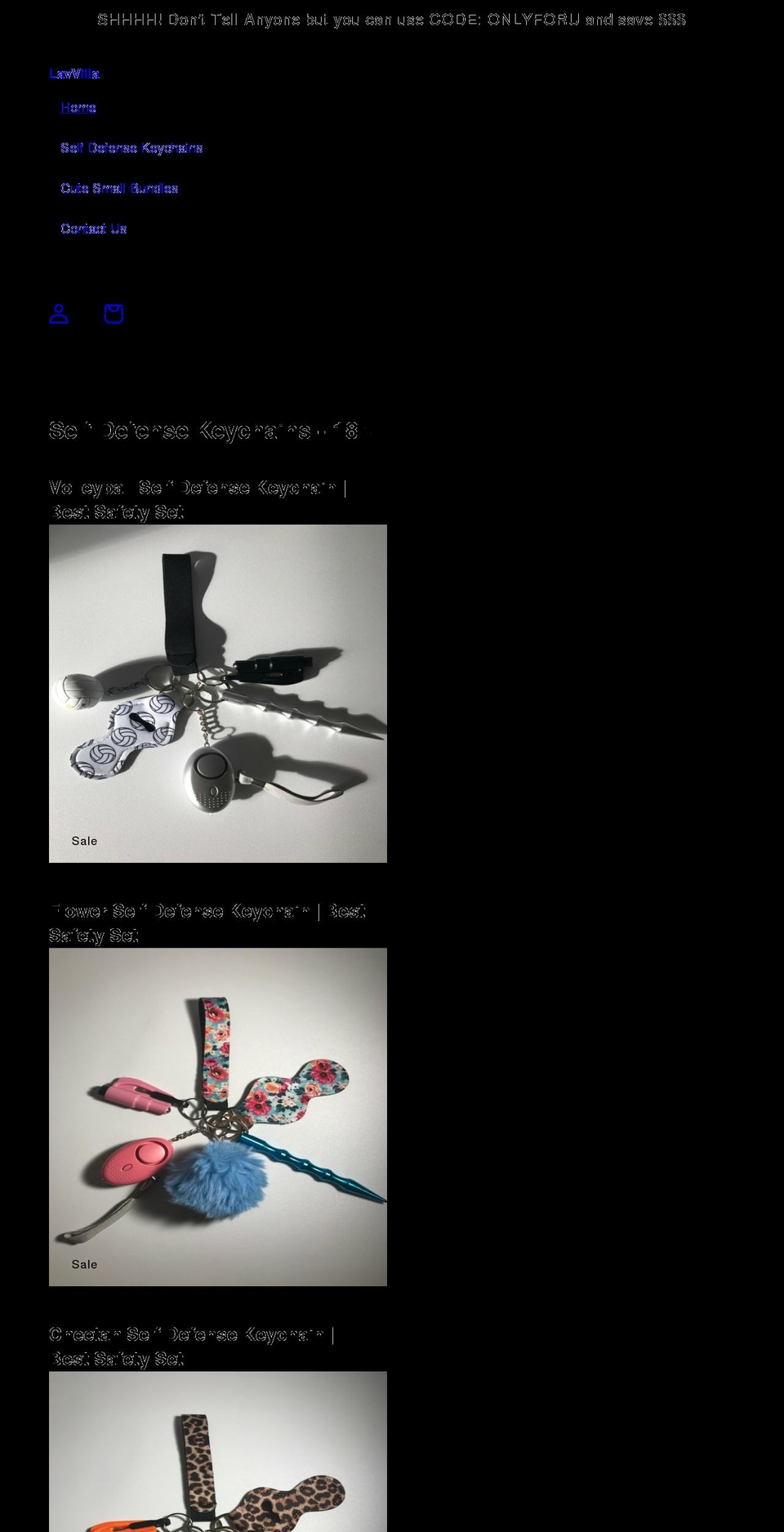 lavvilla.com shopify website screenshot