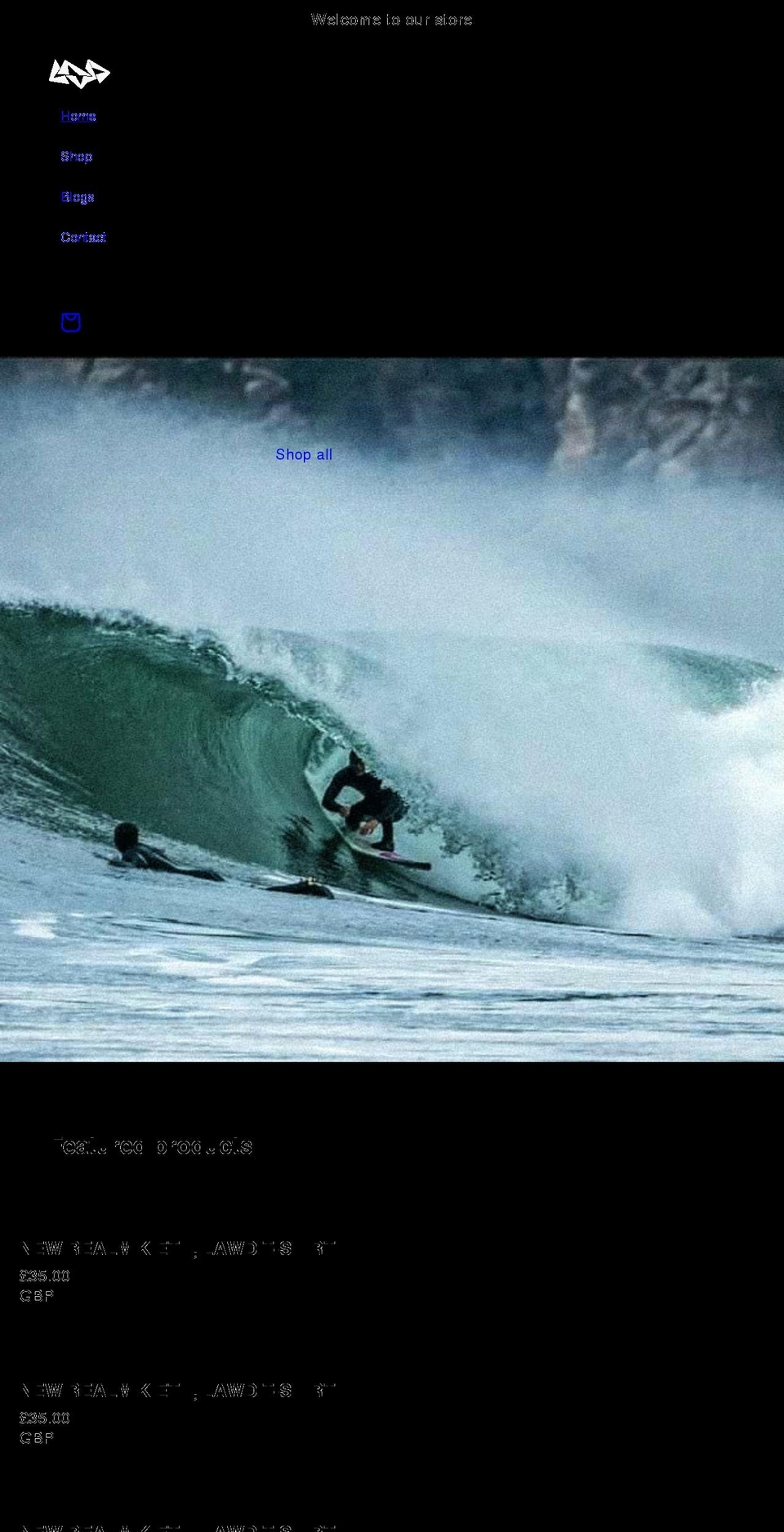 lawdclothing.com shopify website screenshot