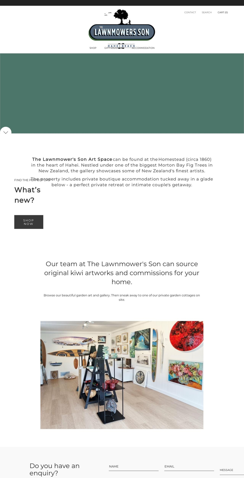 lawnmowersson.co.nz shopify website screenshot