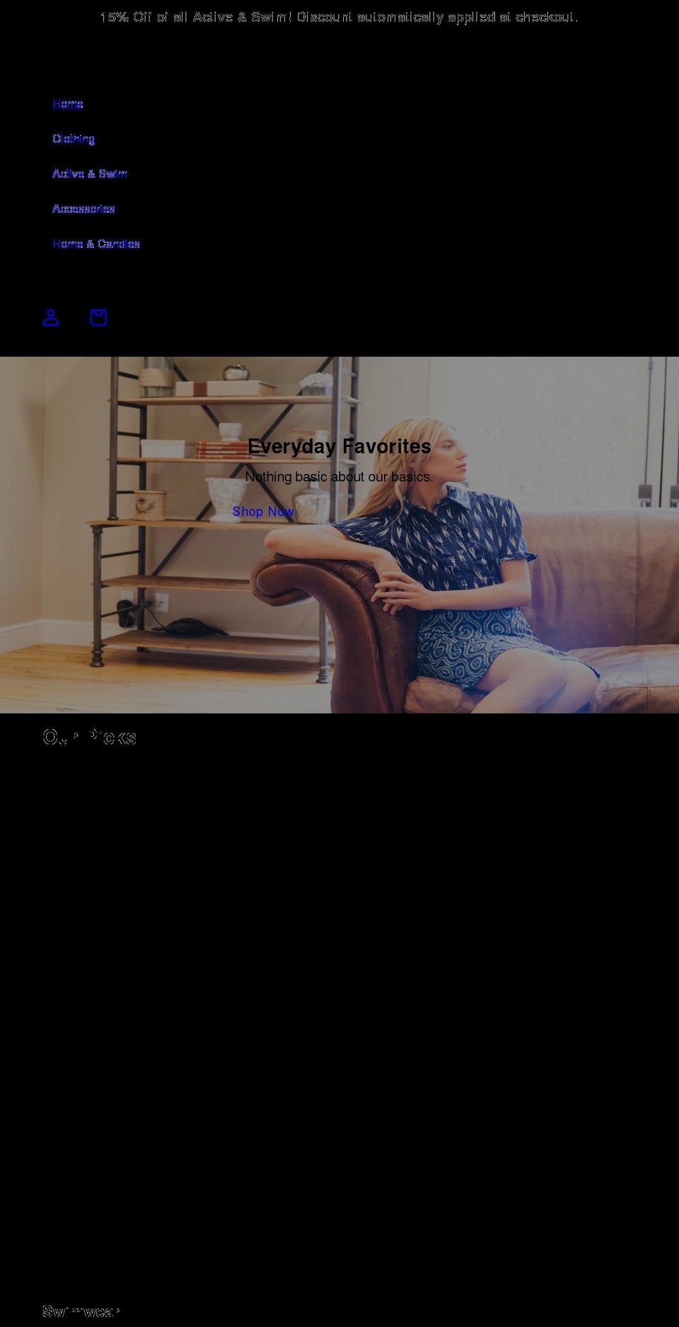 lawrenmichele.com shopify website screenshot