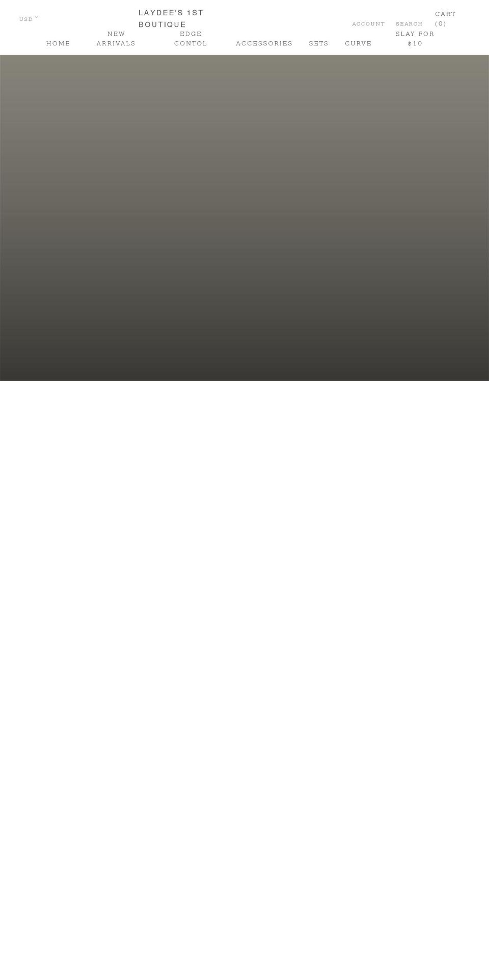 laydees1stboutique.com shopify website screenshot