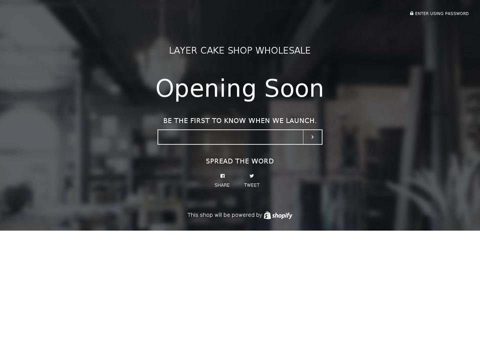 layercakeshop-wholesale.com shopify website screenshot