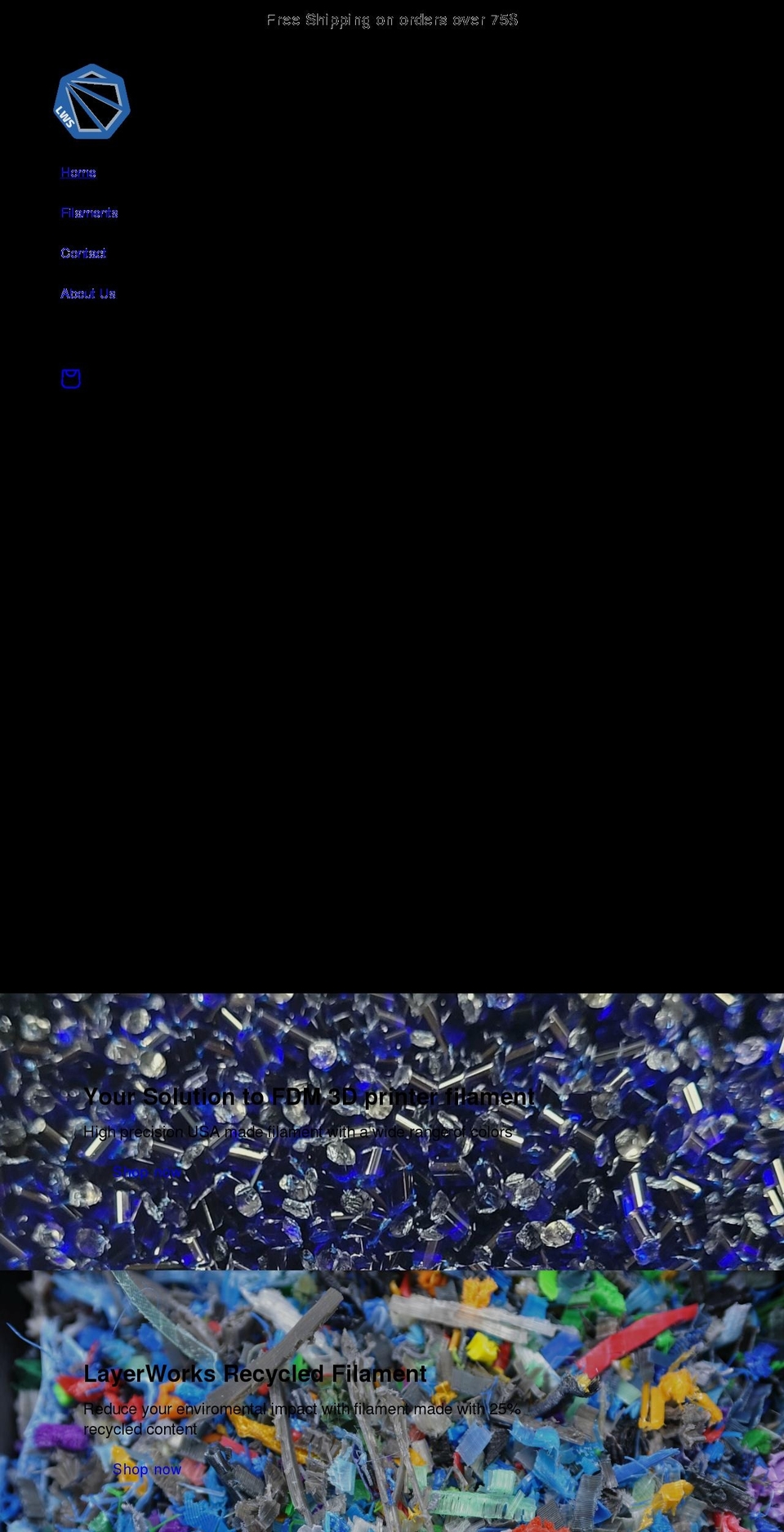 layerworkssolutions.com shopify website screenshot