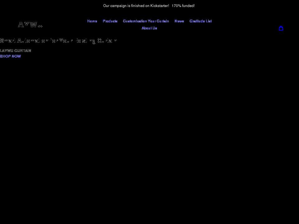 laywu.com shopify website screenshot