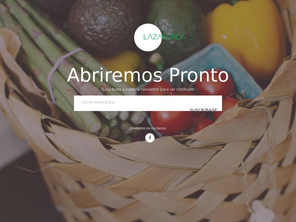 lazahurda.es shopify website screenshot