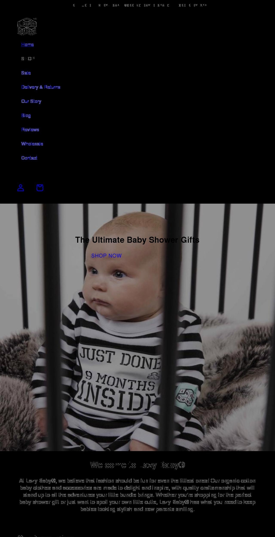 lazy-baby.com Shopify store