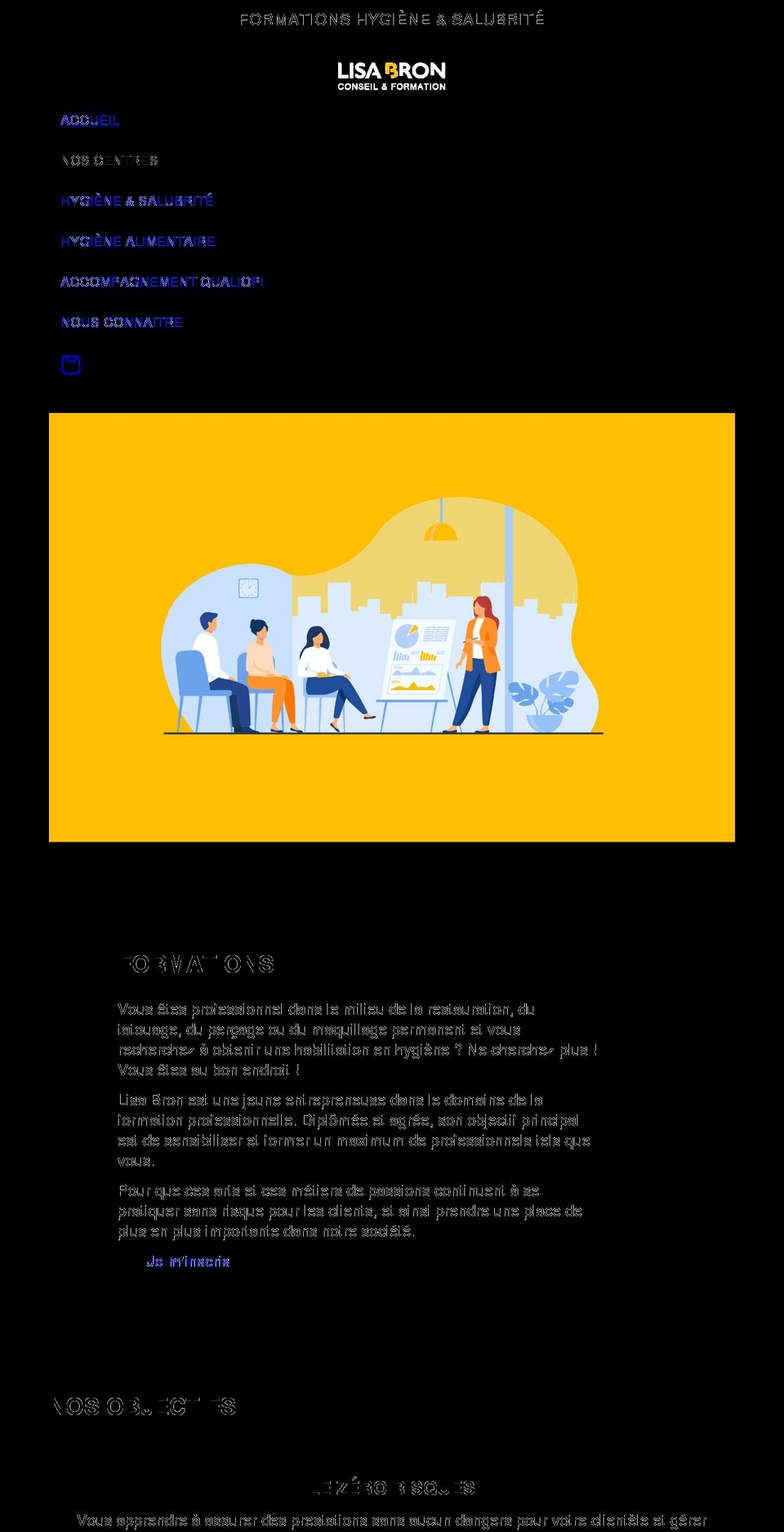 lb-formation-hygiene.com shopify website screenshot