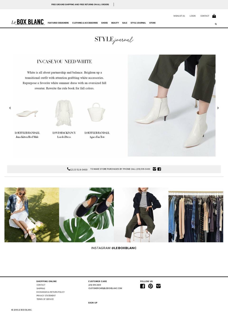 lbbofficialblog.com — Shopify storefront screenshot