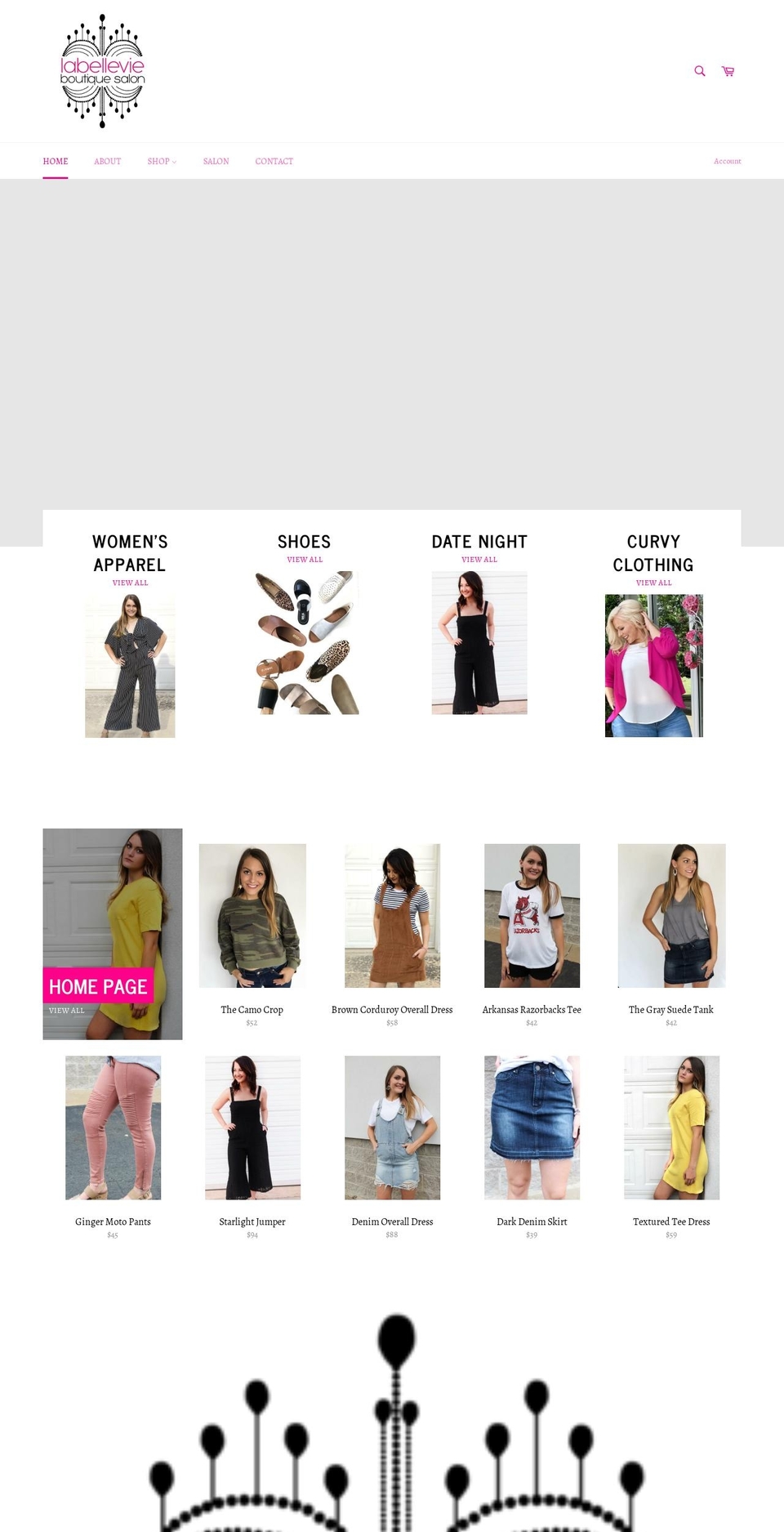 lbvlove.com — Shopify storefront screenshot