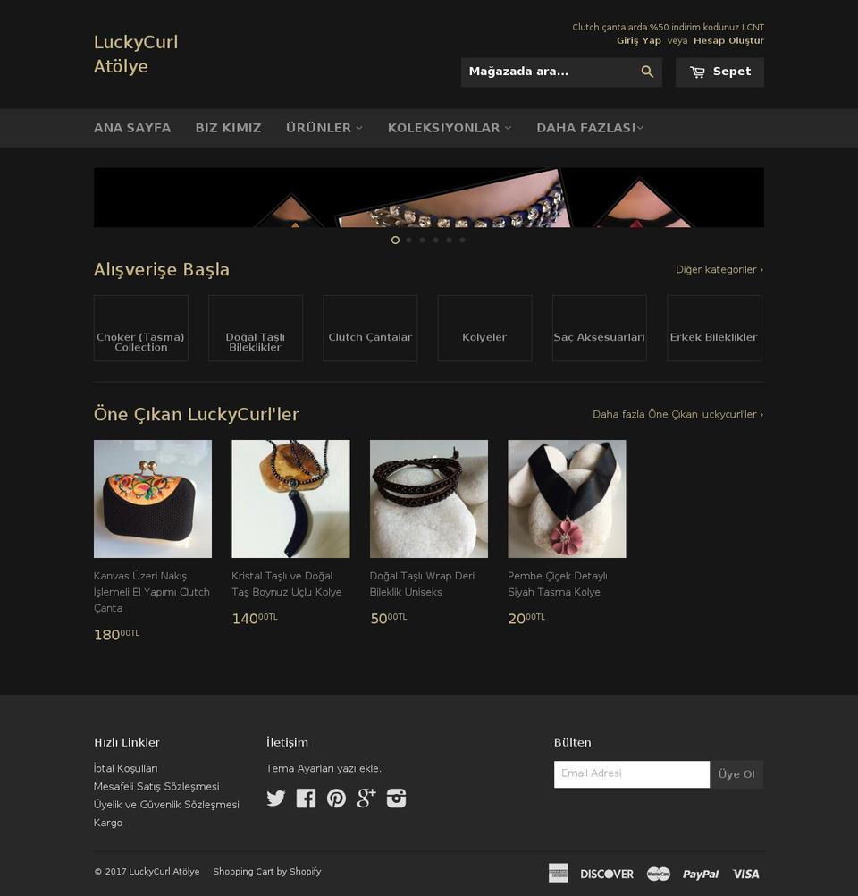 lcatolye.com shopify website screenshot