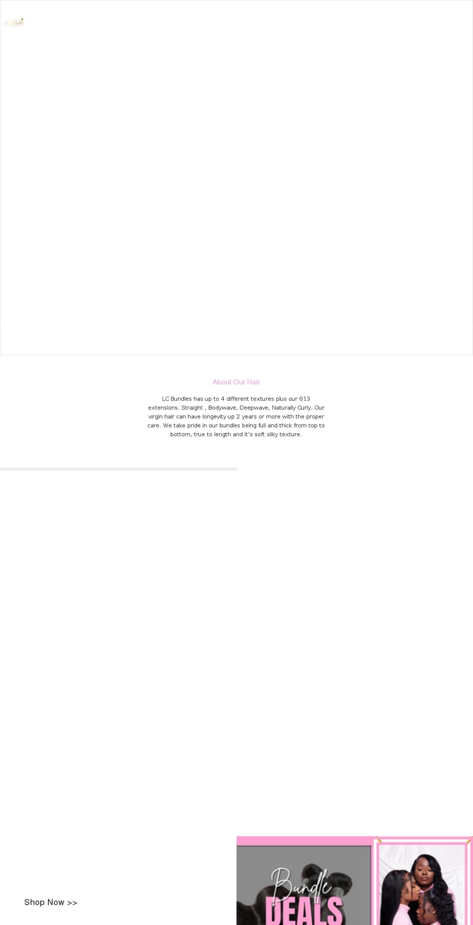 lcbundlesmore.com shopify website screenshot