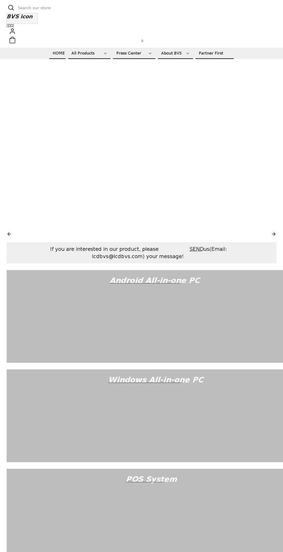 lcdbvs.com shopify website screenshot