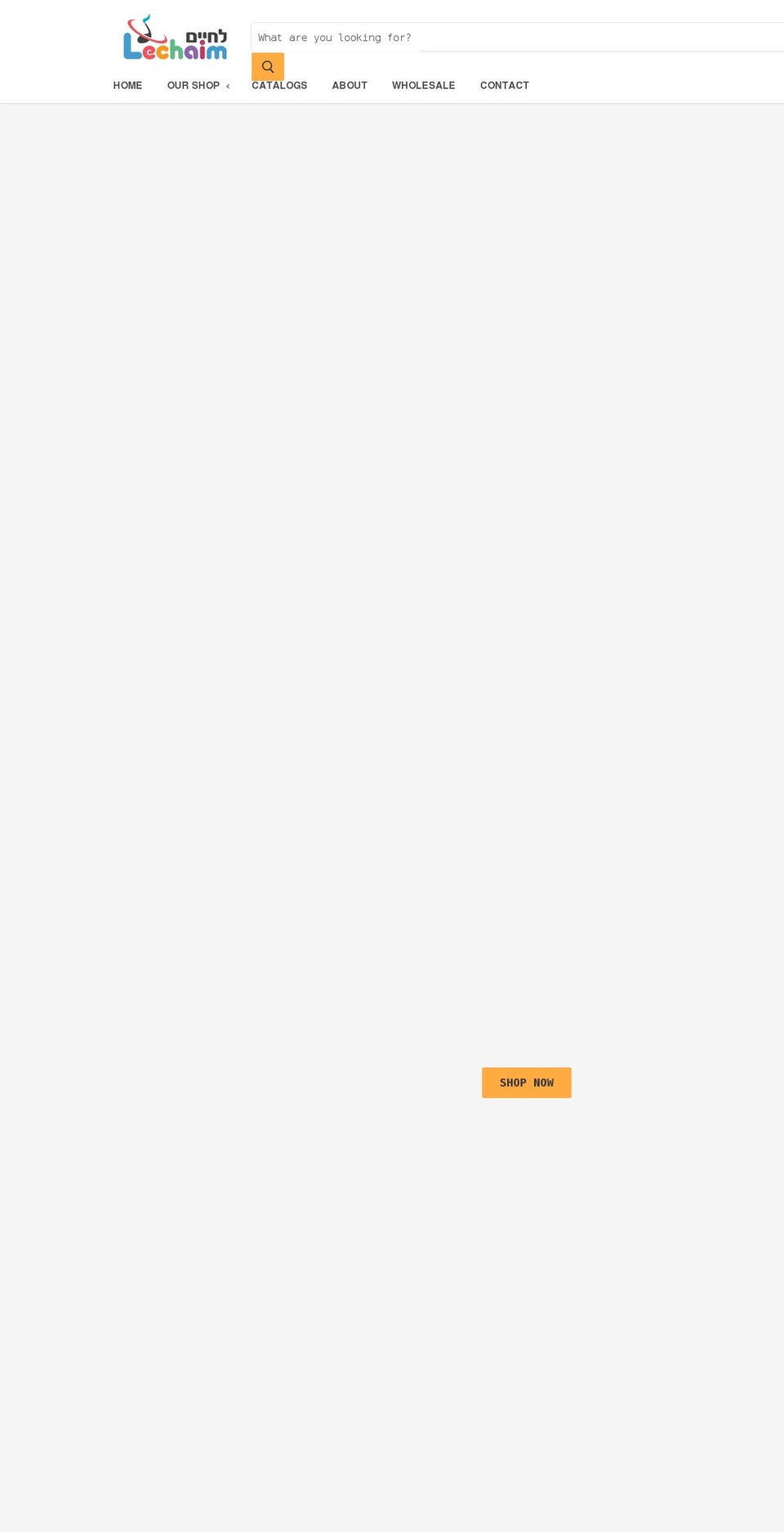 lchaimusa.com shopify website screenshot