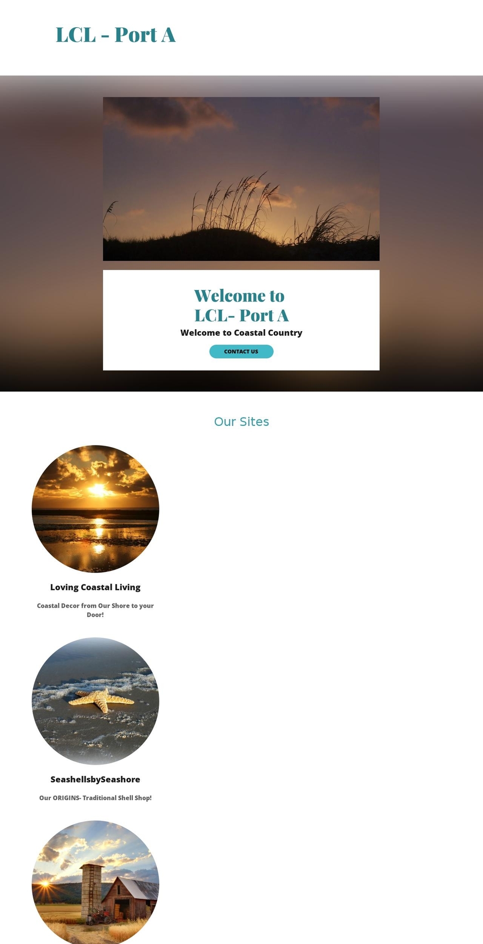 lclporta.com — Shopify storefront screenshot