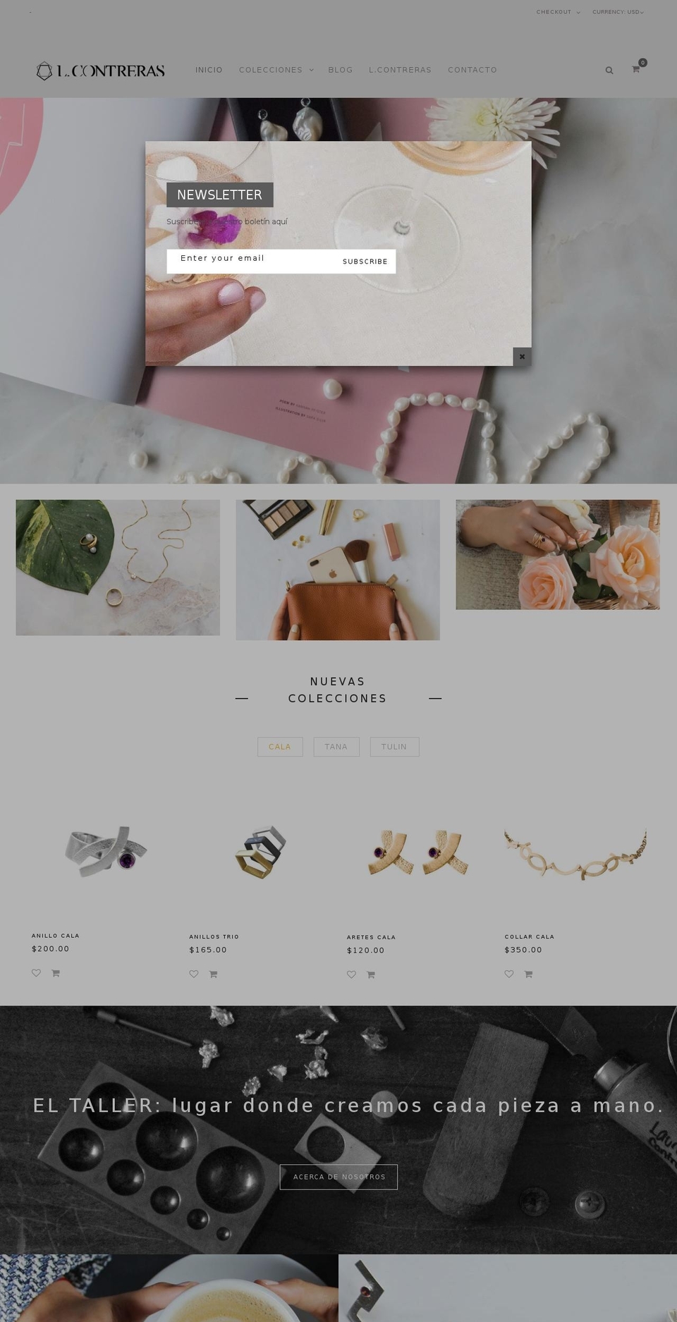 bazien-layout-1 Shopify theme site example lcontrerasdesign.com