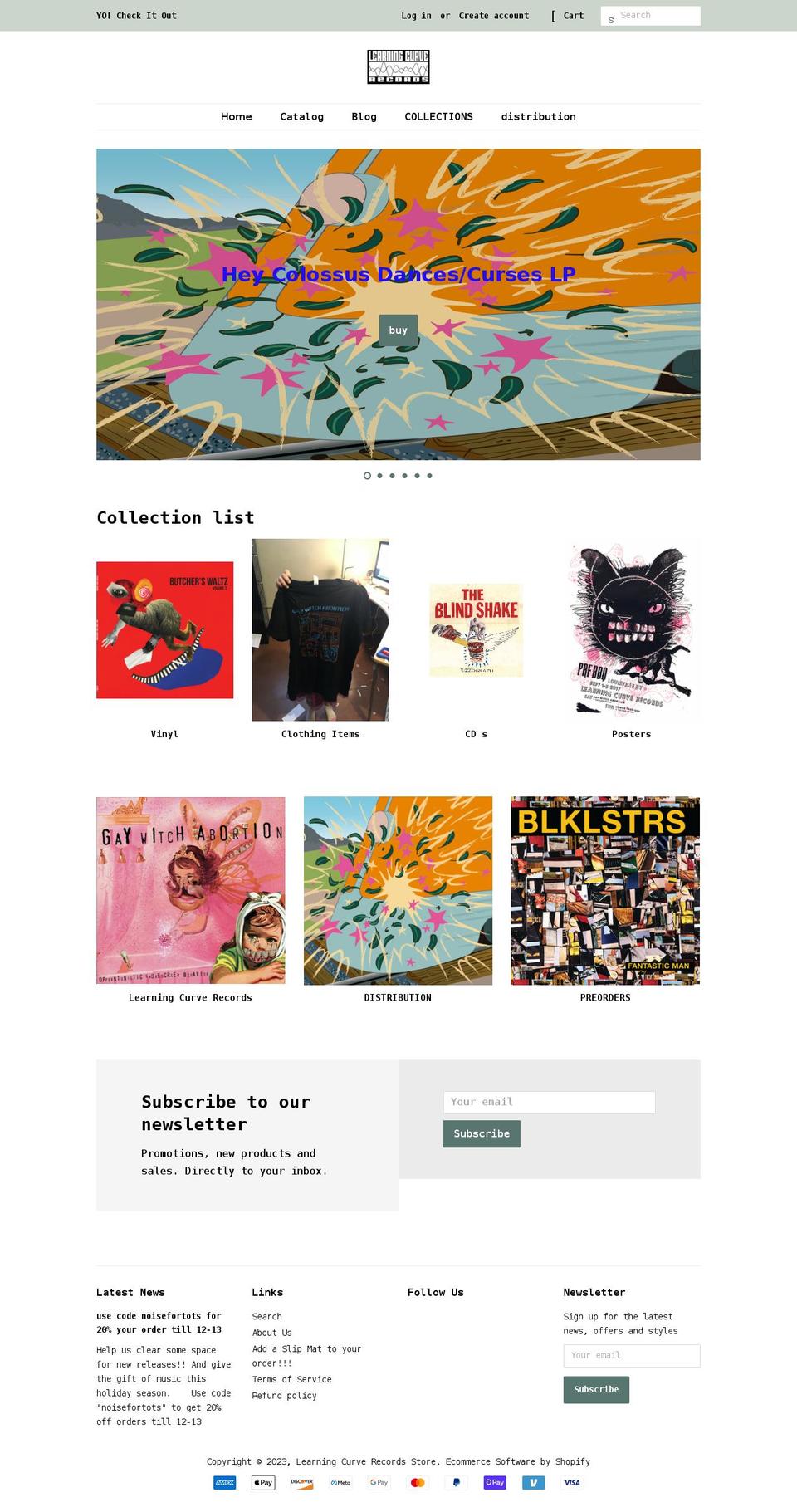 lcrdistro.com shopify website screenshot