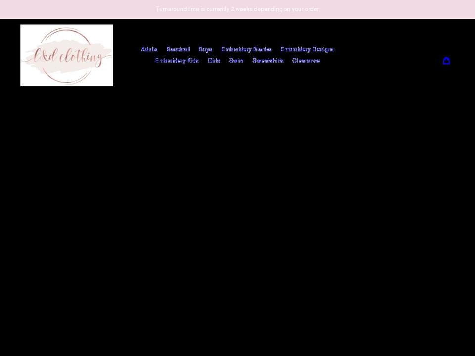 ldclothingco.com shopify website screenshot