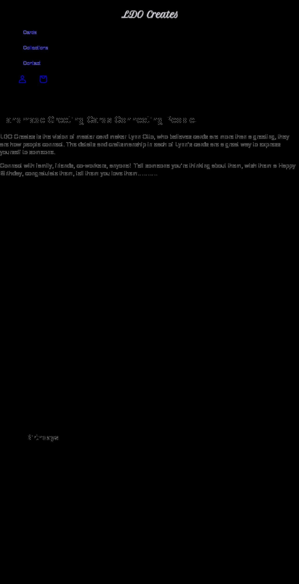 ldocreates.com shopify website screenshot