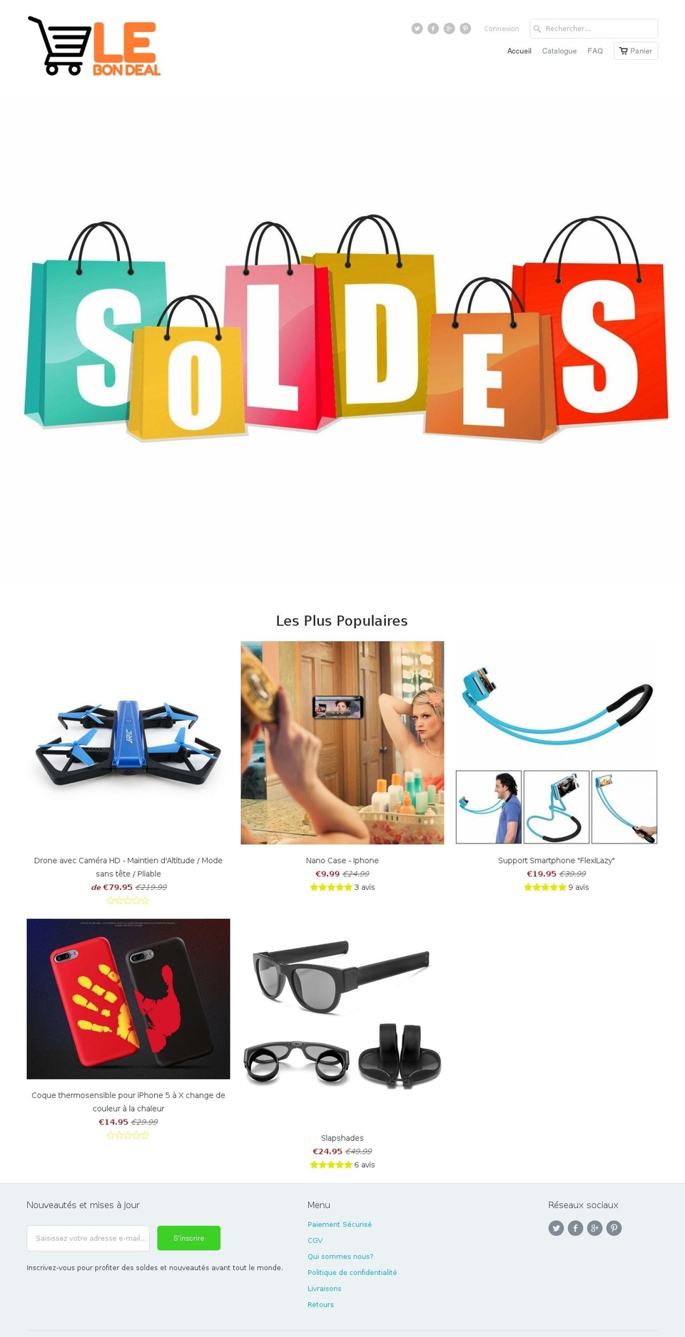 theme-theta-fox Shopify theme site example le-bon-deal.com