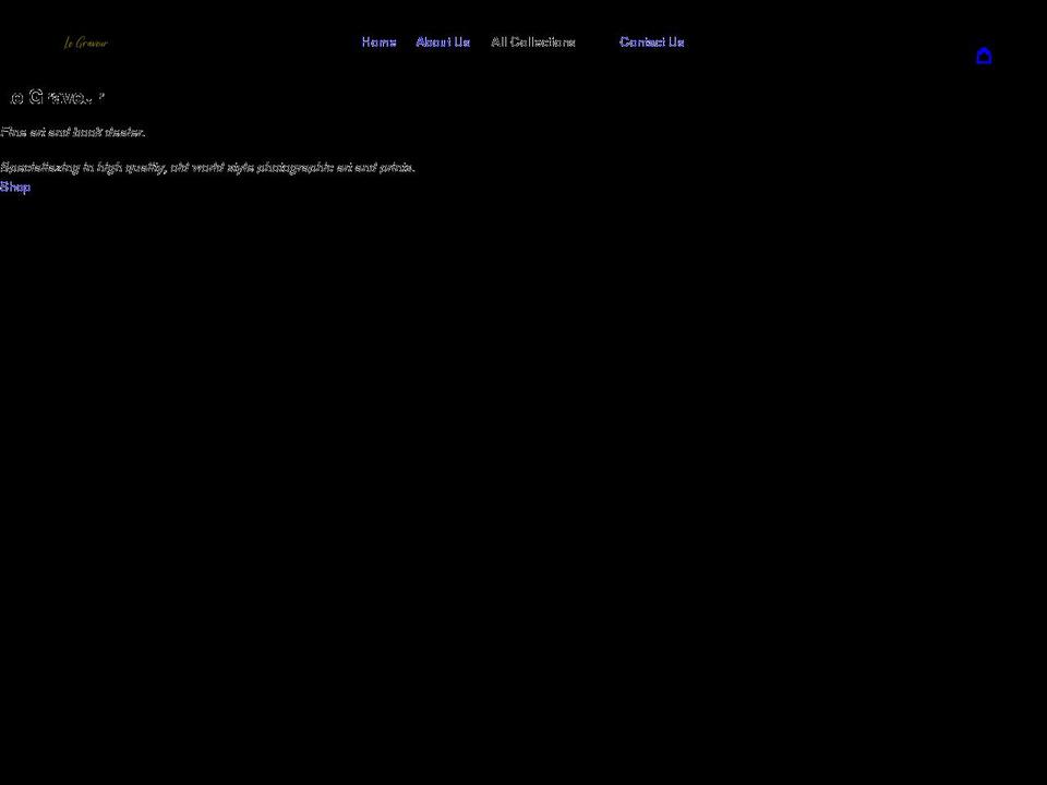 le-graveur.com shopify website screenshot