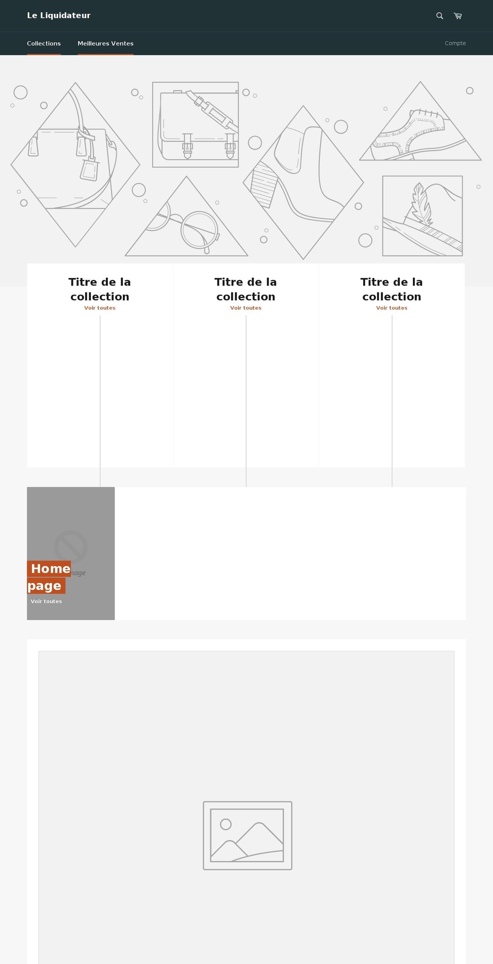 le-liquidateur.com — Shopify storefront screenshot