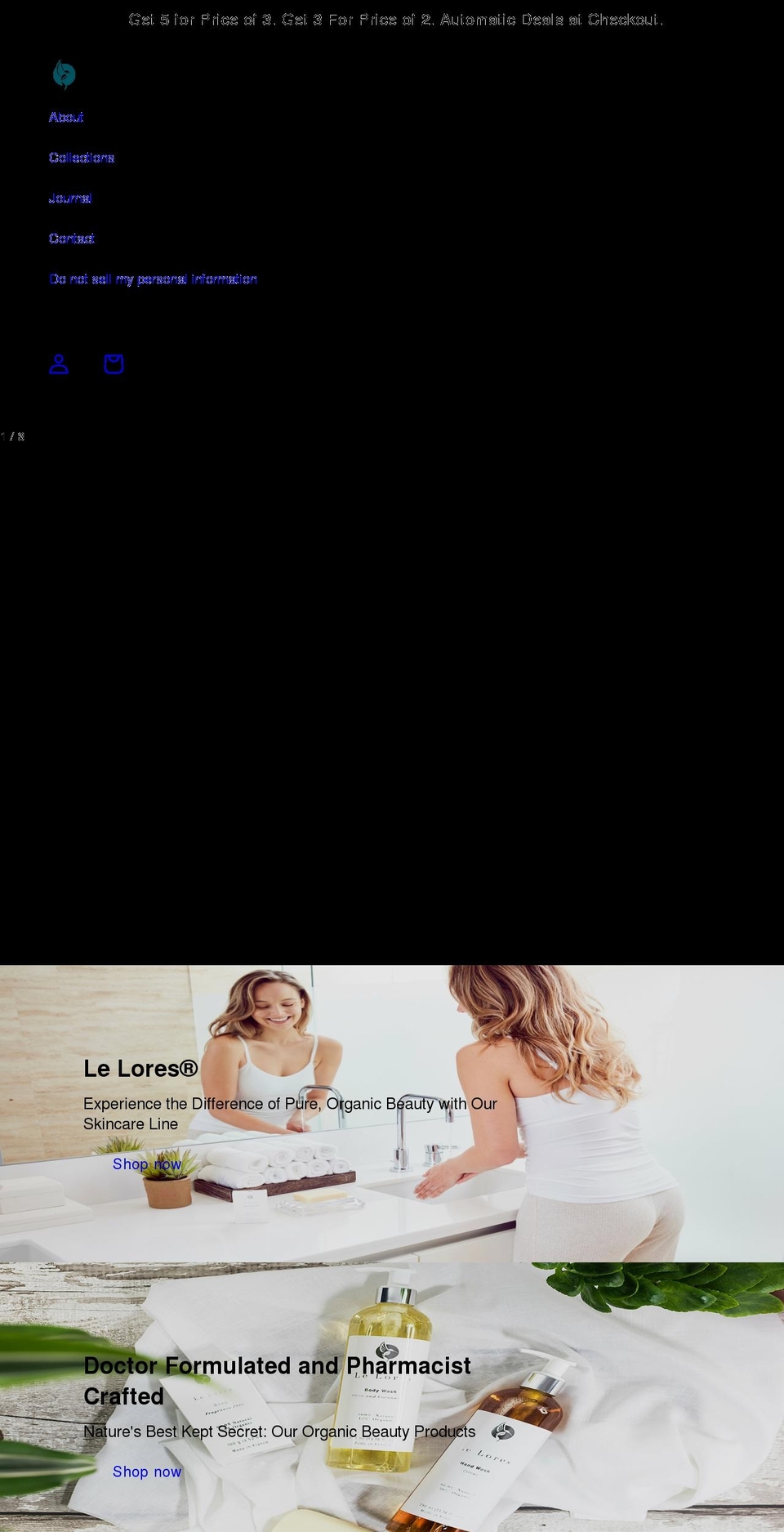 le-lores.com — Shopify storefront screenshot