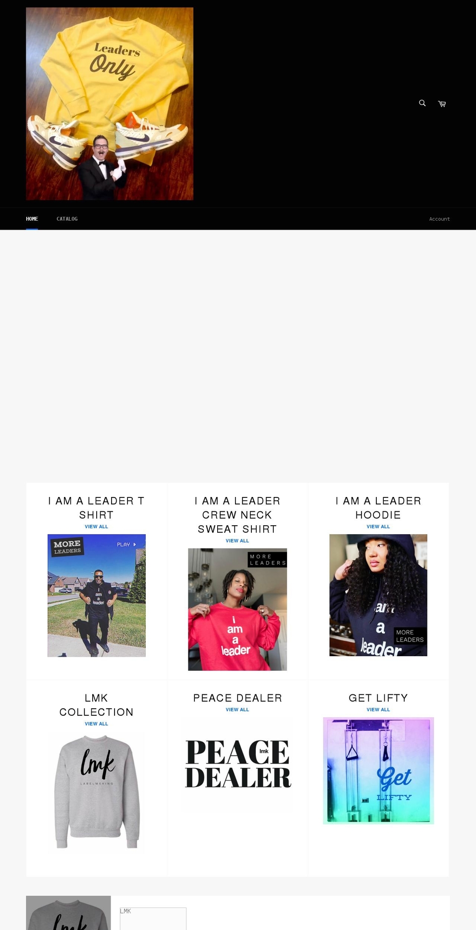 leadersonly7.com shopify website screenshot