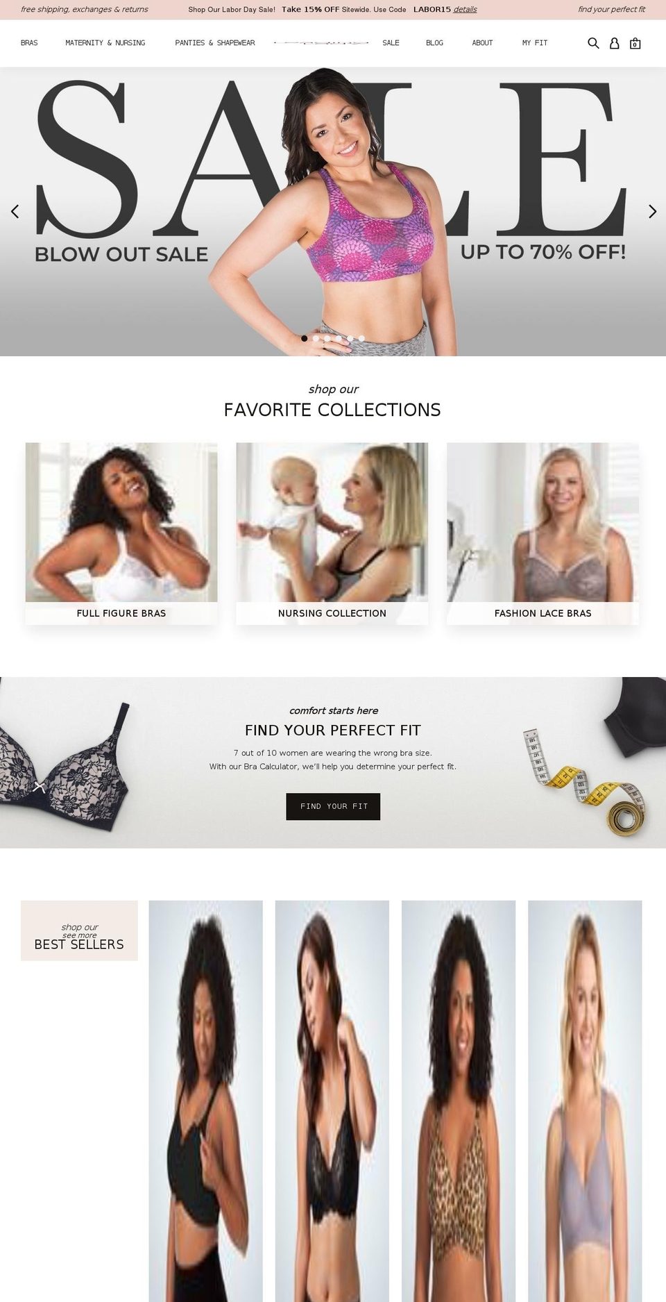 leadinglady.com — Shopify storefront screenshot