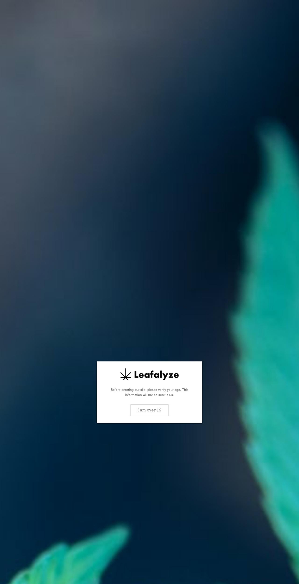 leafalyze.com shopify website screenshot