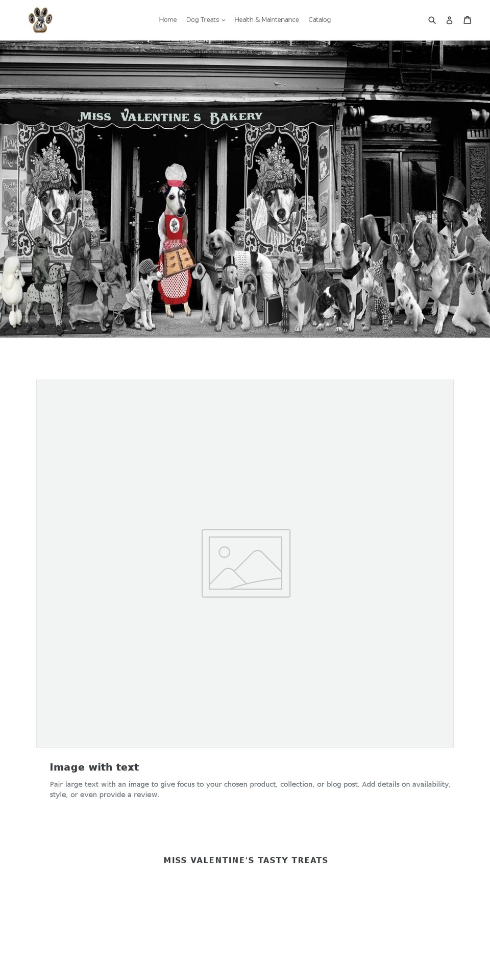 leagueofcraftycanines.com shopify website screenshot