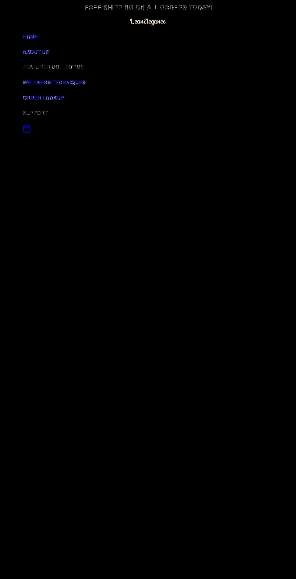 leanelegance.com — Shopify storefront screenshot