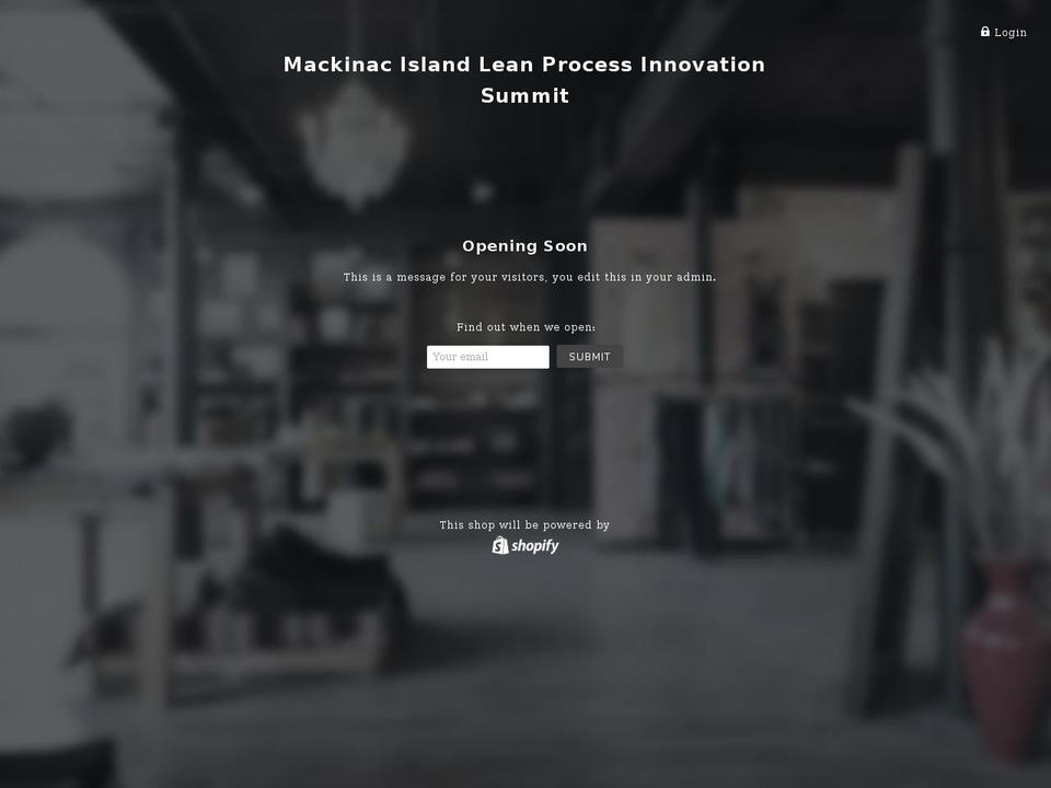 leansummit.org shopify website screenshot