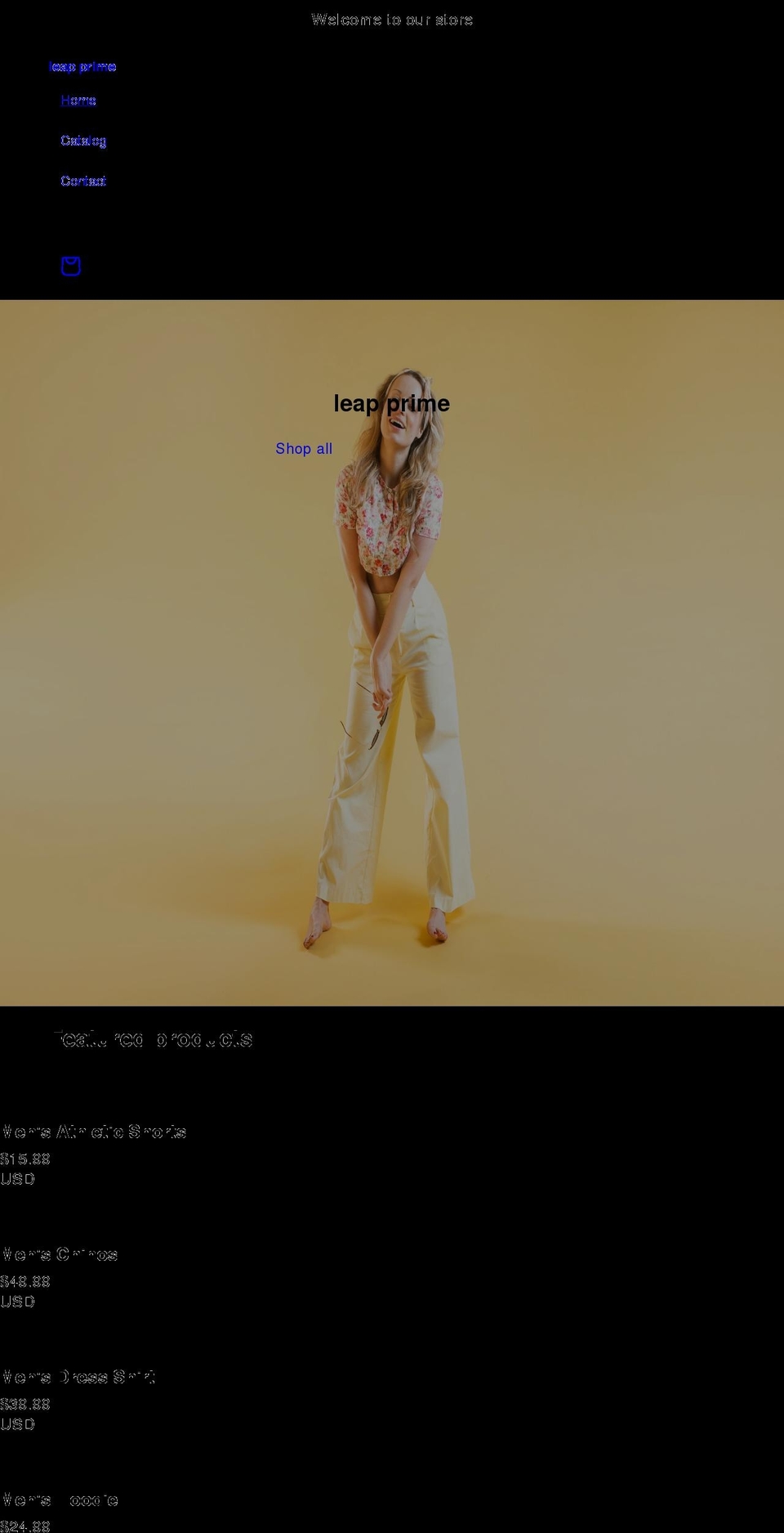 leapprime.com shopify website screenshot