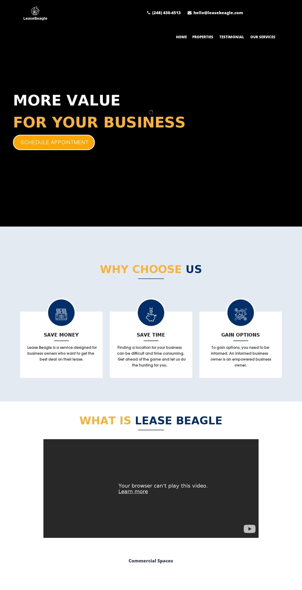 leasebeagle.com shopify website screenshot