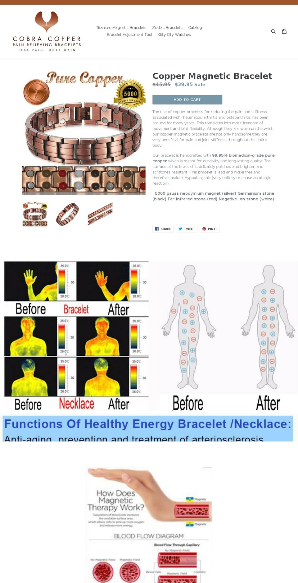 leatherbraceletformen.com — Shopify storefront screenshot