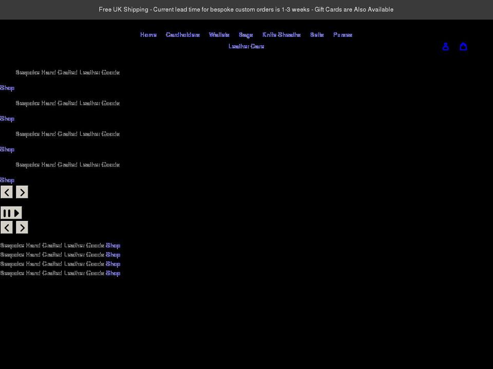 leathercompositions.com shopify website screenshot