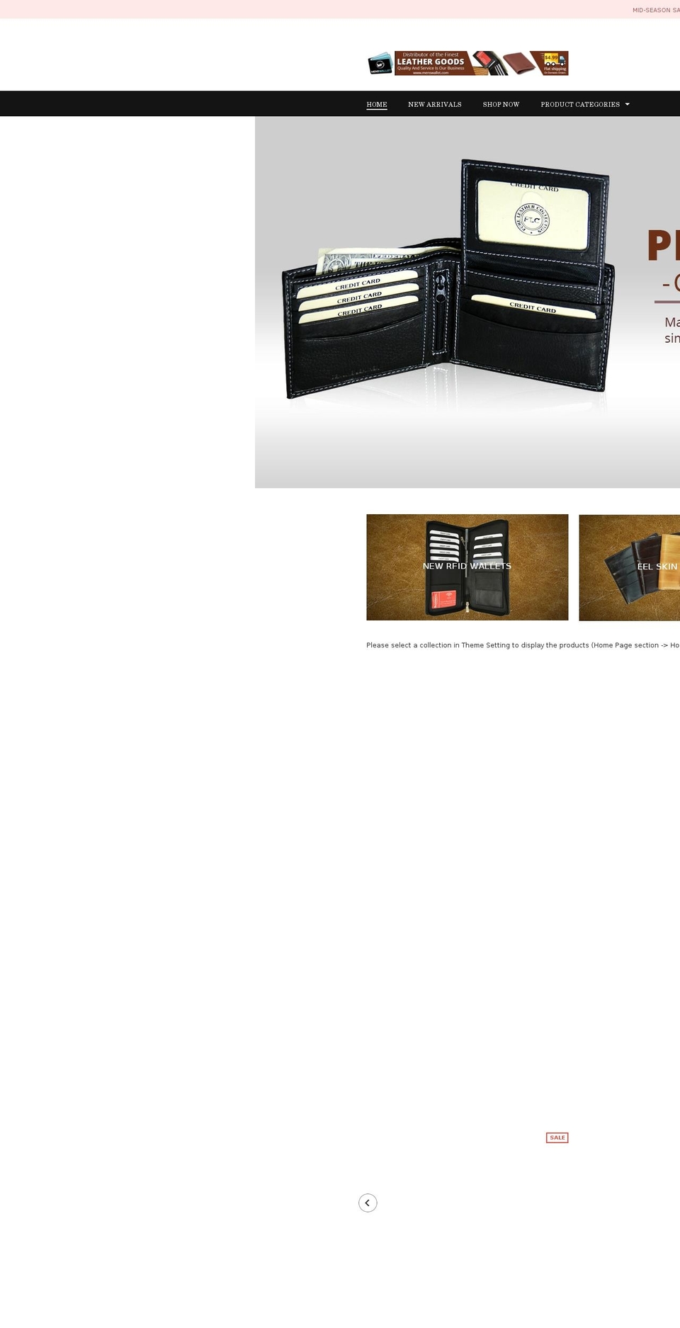 leathergifts4all.com shopify website screenshot