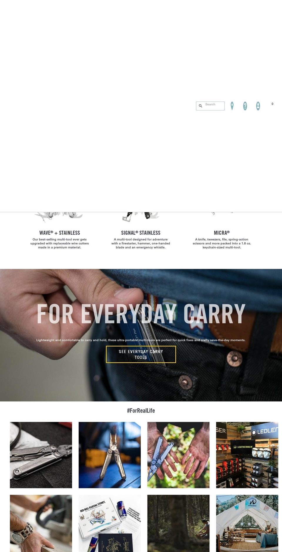 leatherman.com.au shopify website screenshot
