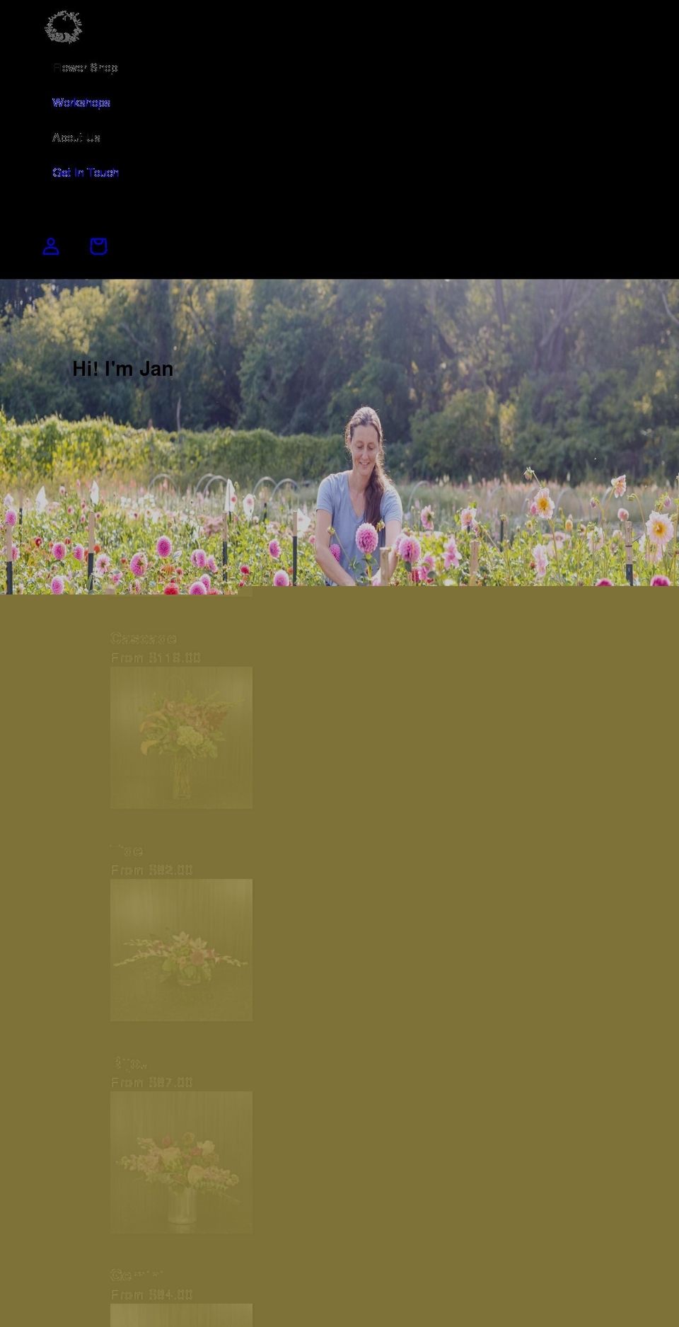 lebouquetaz.com shopify website screenshot