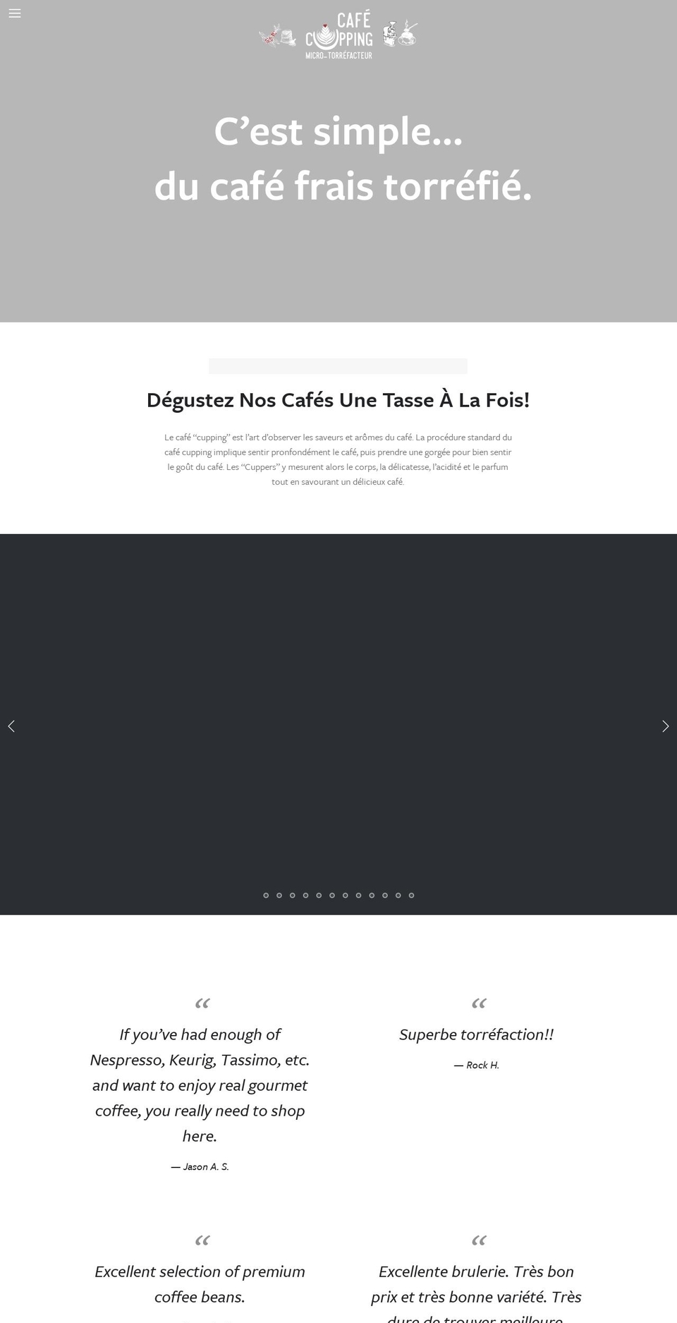 lecafecubano.com — Shopify storefront screenshot
