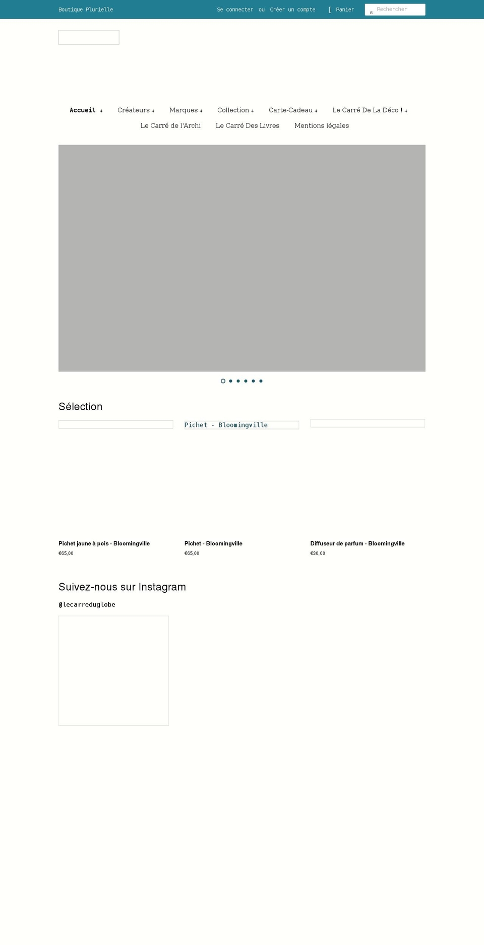 lecarreduglobe.com shopify website screenshot