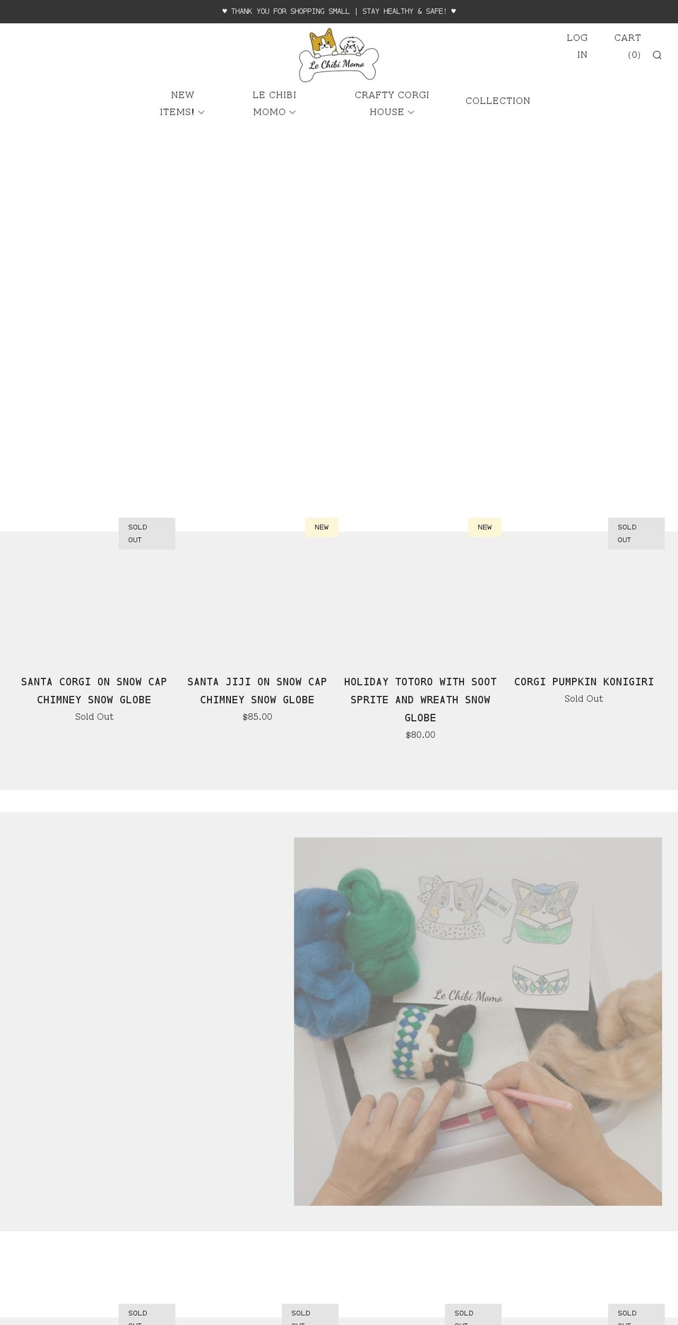 lechibimomo.com shopify website screenshot